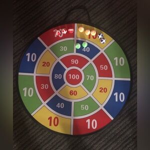 🐰 Velcro Ball Dartboard Game for Kids